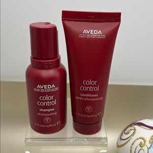 Aveda Color Control Haircare Duo - Shampoo 50 ml & Conditioner 40 ml NWOT No Box